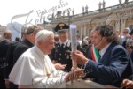 Papa Benedetto XVI e le autorità di Arenzano